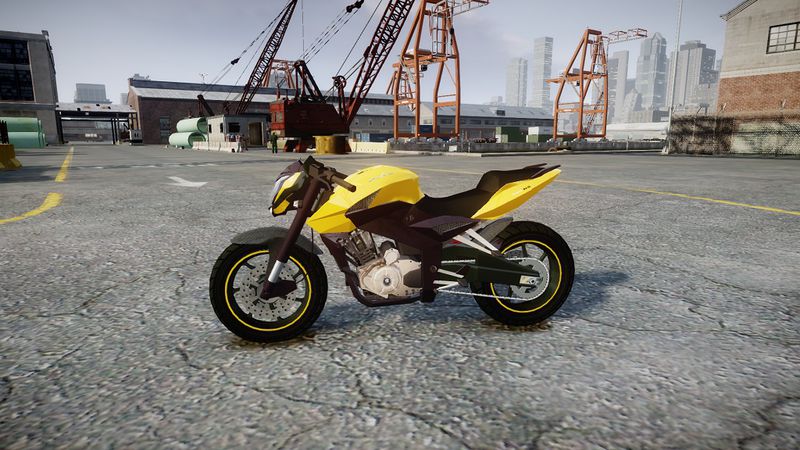 GTA 4 Bajaj Pulsar 200NS Custom Mod - GTAinside.com